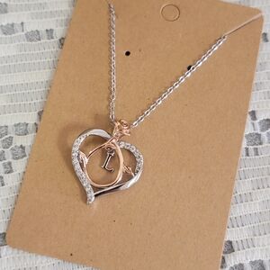 L Monogram Necklace - New